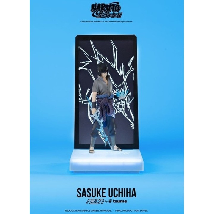 Figura neon by tsume Sasuke Uchiha