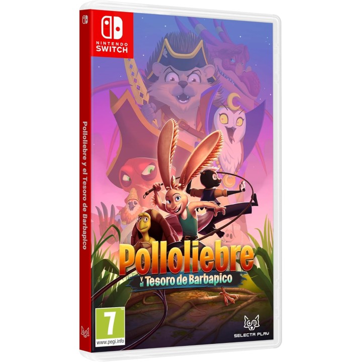 Polloliebre y el Tesoro de Barbapico - Switch