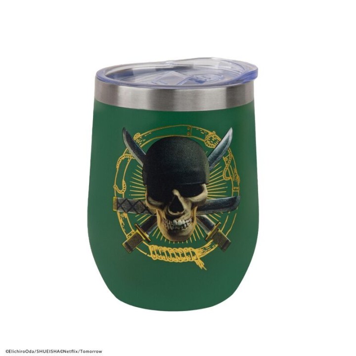 Taza de cafe de viaje One Piece Roronoa Zoro 350ml