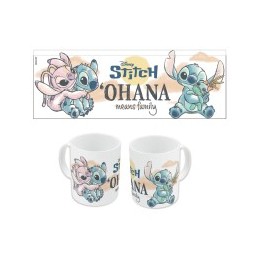 Taza ceramica 325 ml Stitch & Angel