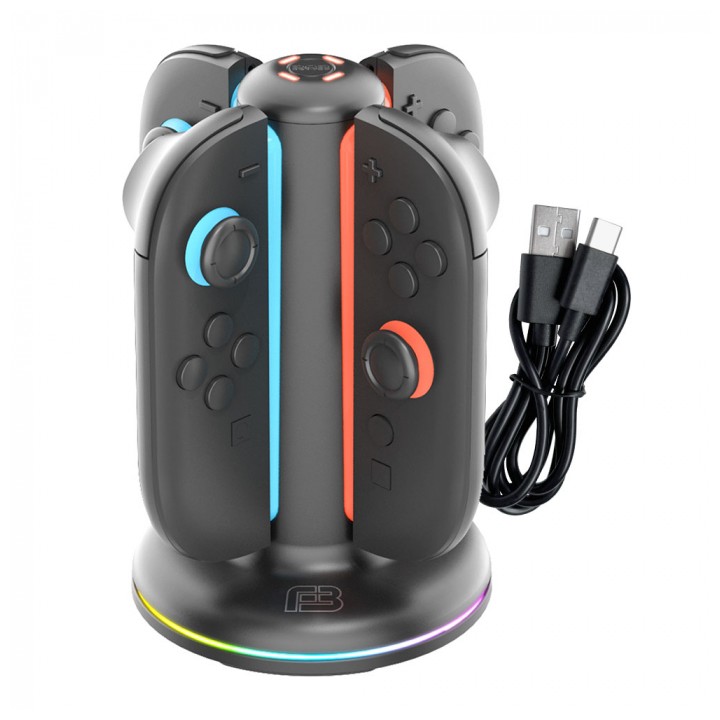 Base carga quadruple rgb led sw2