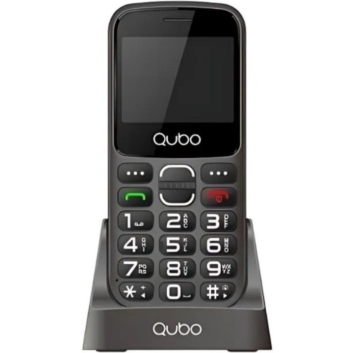 Telefono Qubo X-230 BKC 4G Base Negro