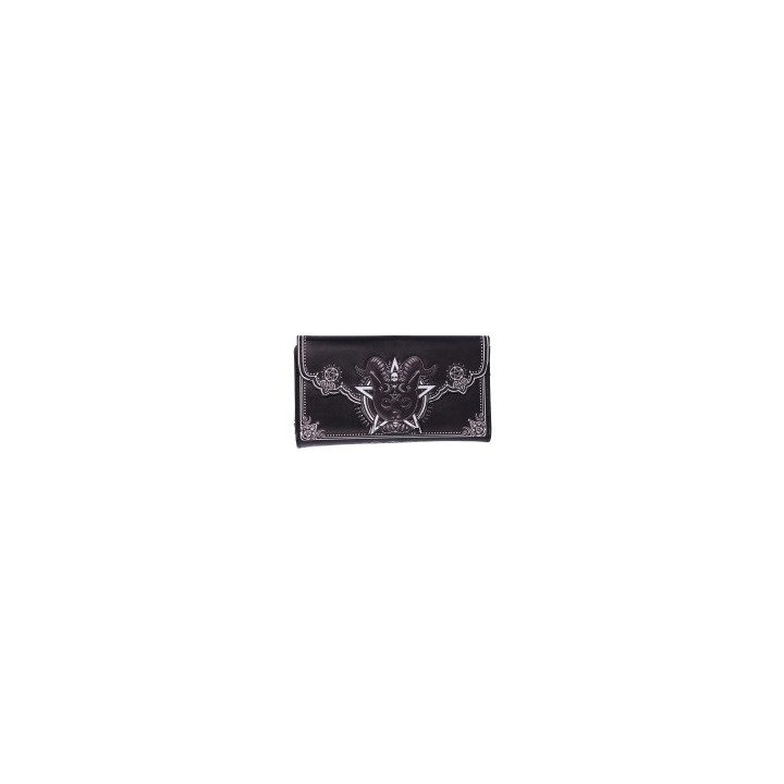 Pawzuph embossed purse 18.5cm
