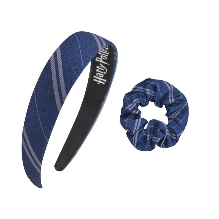 Diadema scrunchy Harry Potter ravenclaw set 2-clasico