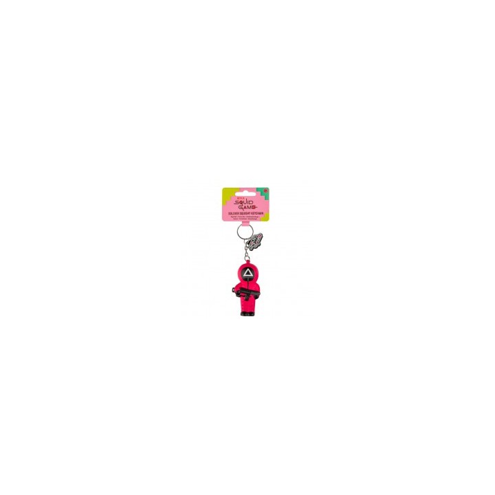 Llavero Squishy Soldado - Juego del Calamar