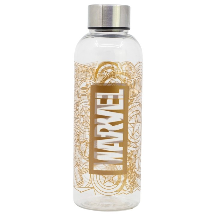 Botella de agua reutilizable de plástico de 850 ml Marvel Golden treasure