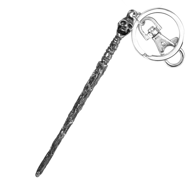 Llavero Harry Potter varita mortifago