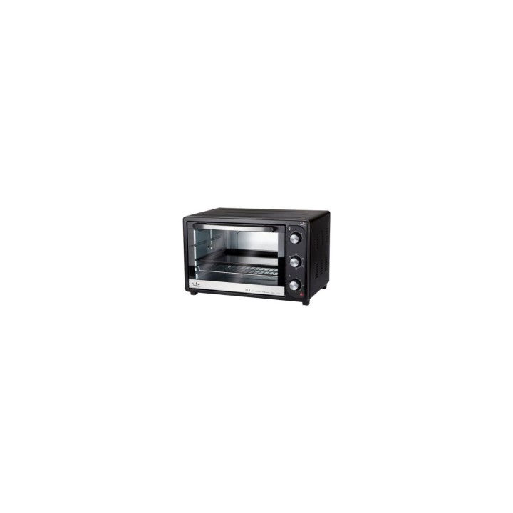 HORNO DE SOBREMESA JATA 1500W CAPACIDAD 36L FUNCION GRILL ROTISSERIE CONVECCION INDICADOR LUMINOSO TEMPORIZADOR DE 60 MIN HN936