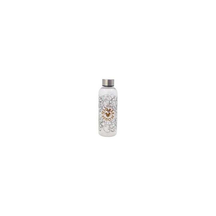 Botella de agua reutilizable de plástico de 850 ml Mickey Mouse signature