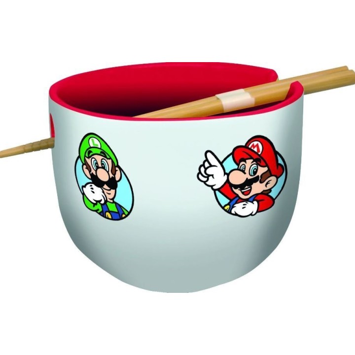 Cuenco ramen Mario Bros
