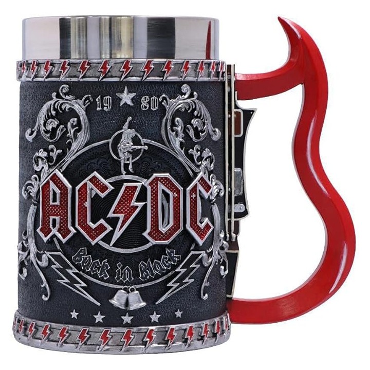 Jarra acdc back in black 16cm