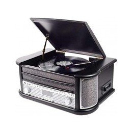 Equipo de música Denver MRD-51 negro de Estilo Retro