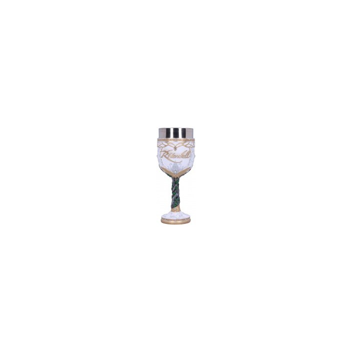 Copa Rivendell de El señor de los anillos color blanco, 19,5 cm