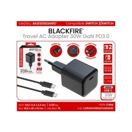 Adaptador AC USB-C 30W Multi