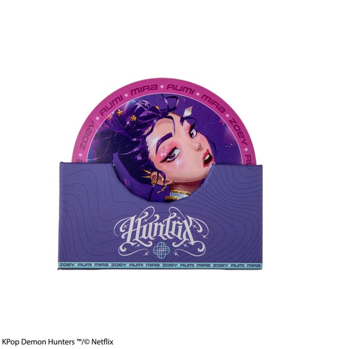 Set 4 Posavasos K-pop Demon Hunters Huntr/X