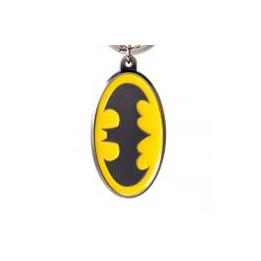 Llavero batman logo color filled