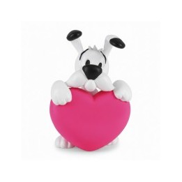 Figura Astérix Ideáfix corazón rosa 4.5 cms