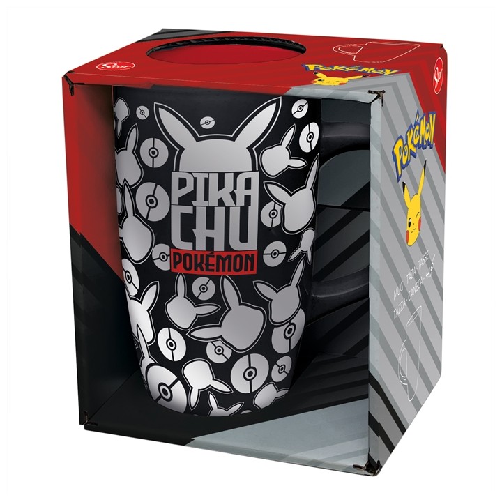 Taza de Cerámica Latte en Caja Regalo Pokémon Metal Meltdown Young 695 ml