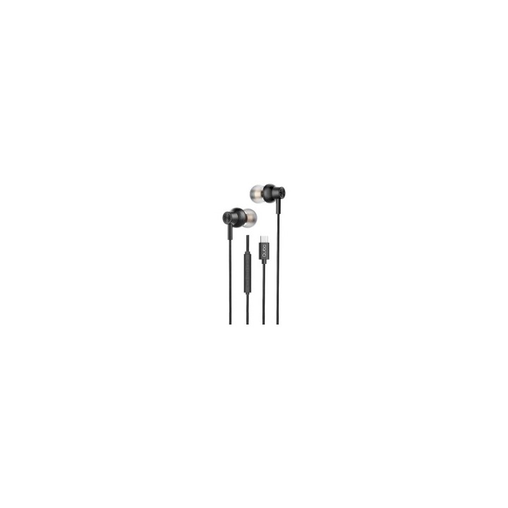 Auricular Qubo AU300CBK Negro USB C