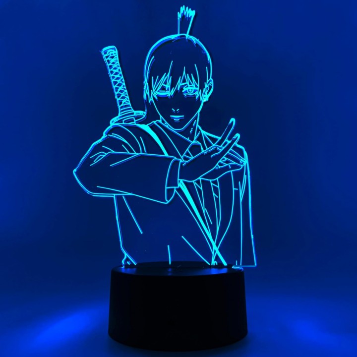 Lámpara Chainsaw Man Aki Otaku