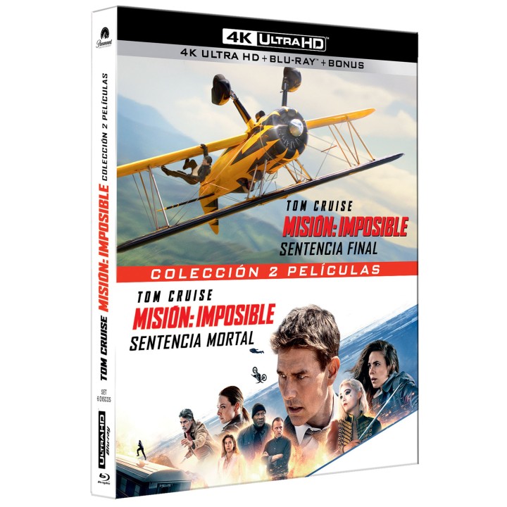 Mision Imposible - Sentencia mortal + Sentencia final (4K UHD) - BD