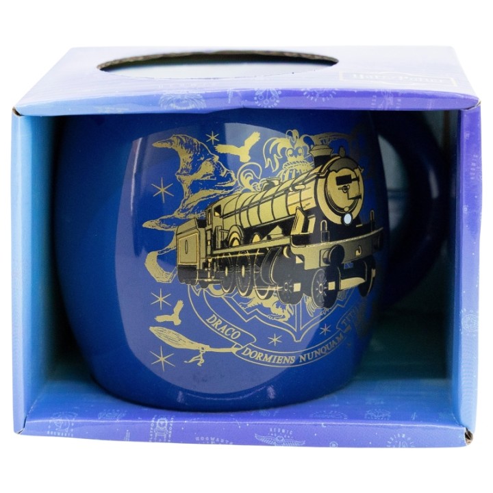 Taza globo Harry Potter 380 ml en caja de regalo Magic & Mayhem