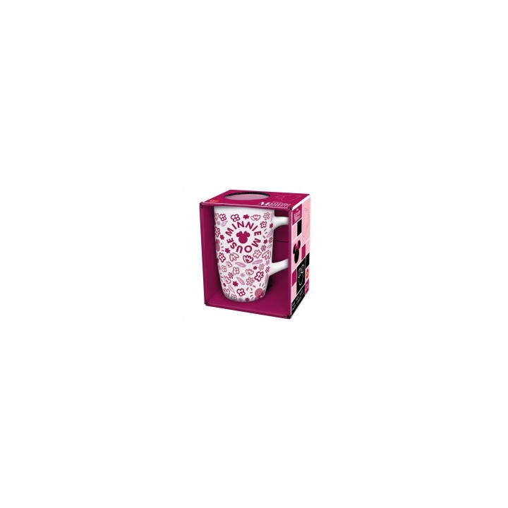 Taza de Cerámica Latte 695 ml en Caja Regalo Minnie Mouse Cherrylicious