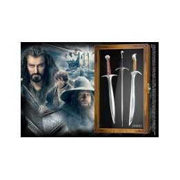 Juego de 3 abrecartas El hobbit