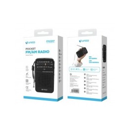 Radio portátil Unico FM2597 DC3V (AAx2) Negro