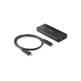 StarTech.com Caja ssd nvme M.2 usb 3.1 gen 2 10Gbps resistente al agua y el polvo negro M2E1BRU31C