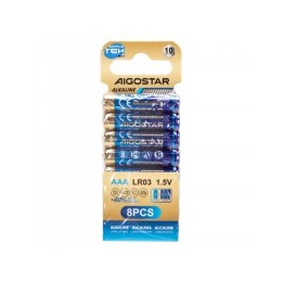 Pila alcalina LR03 (AAA) 1,5V 8 uds