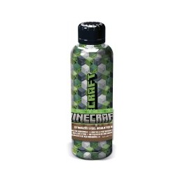 Botella Termo Acero Inoxidable 515 ml Minecraft IconicMono