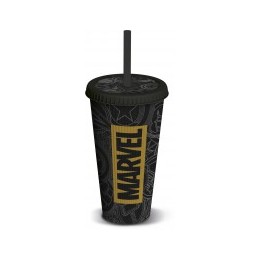 Vaso de Caña en Relieve PP 790 ml Marvel Golden Treasure