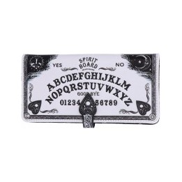 White spirit board embossed purse 18.5cm