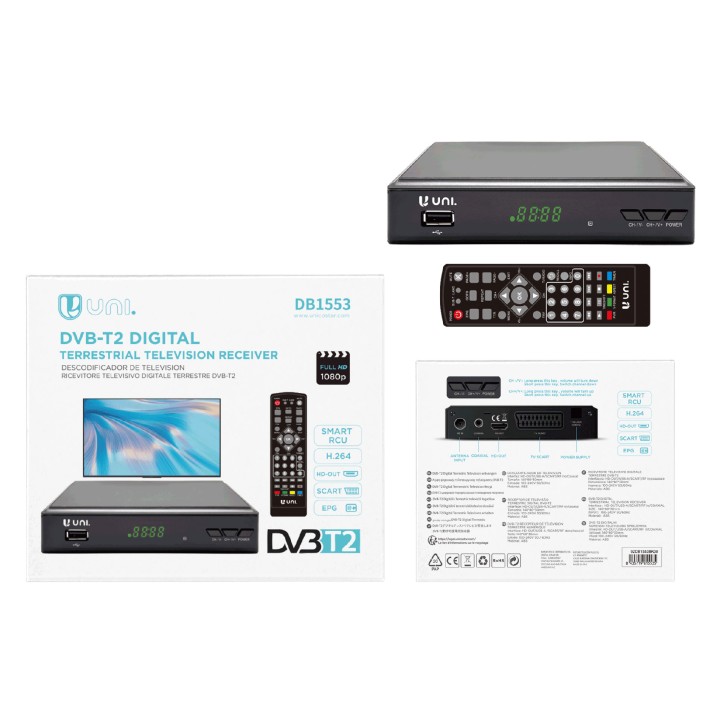 TDT2 Unico DB1553 DVB-T2