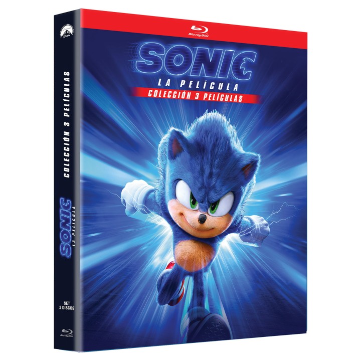 Sonic - Coleccion 3 peliculas - BD
