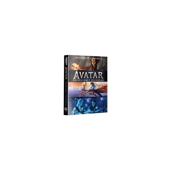 Avatar - Colección 3 películas (4K UHD + BD) - BD