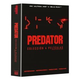 Predator - Colección 4 películas 4K UHD - BD