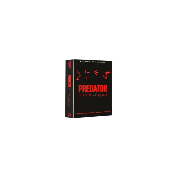 Predator - Colección 4 películas 4K UHD - BD