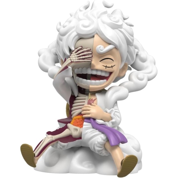 Figura one piece wanted: luffy gear 5