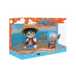 Pack de 2 figuras Mighty Jaxx XXRAY One Piece Luffy y Chopper