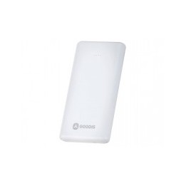 Powerbank GOODIS (10.000 mAh - Micro USB + USB-C - Blanca)