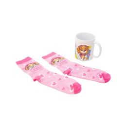 Set calcetines + taza 325 ml Paw Patrol Girl Go Skye