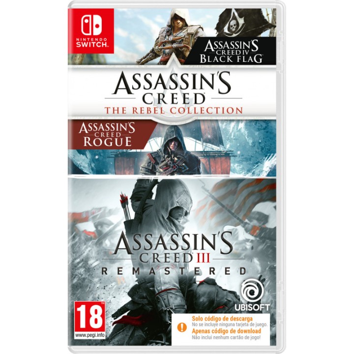 Assassins Creed III + Rebel Collection (CIB)