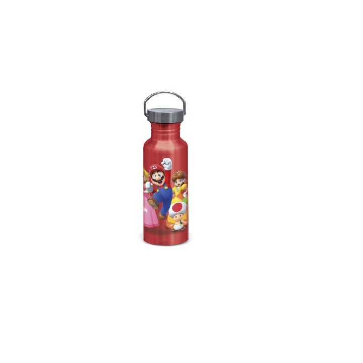 Botella aluminio nomad Mario Bros 800ml