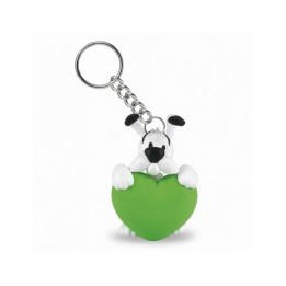 Llavero Astérix figura Ideafix corazón verde