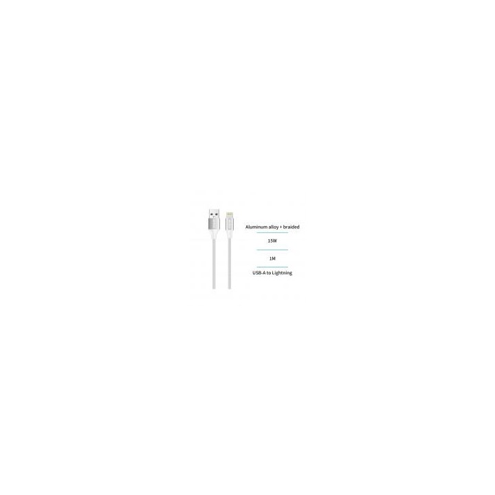 Cable USB a lightning 3,4A 1M CB9043