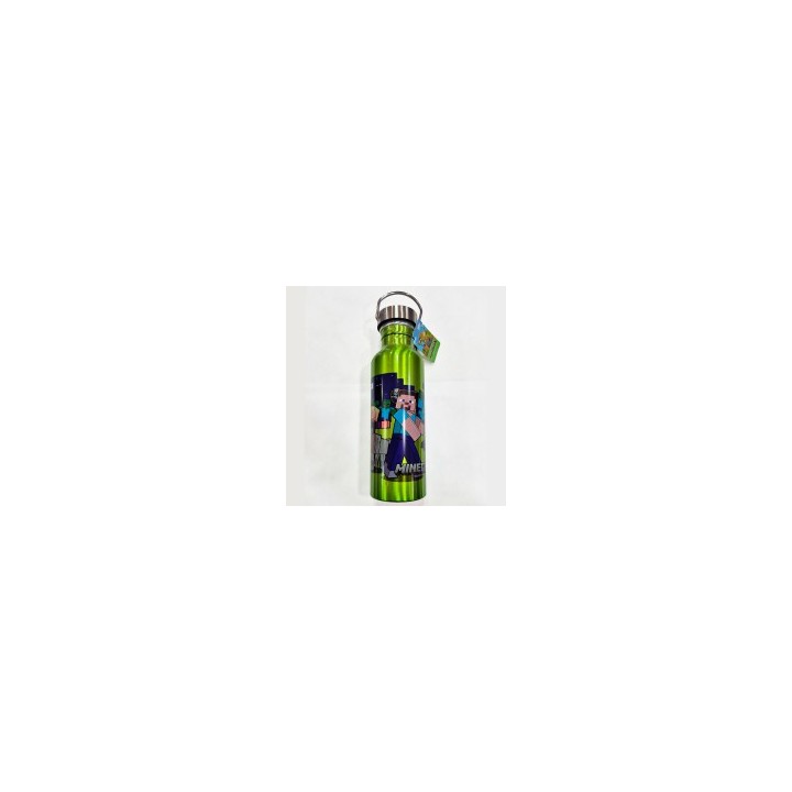 Botella aluminio nomad 800ml Minecraft