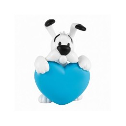 Figura Astérix Ideáfix corazón azul 4.5 cms