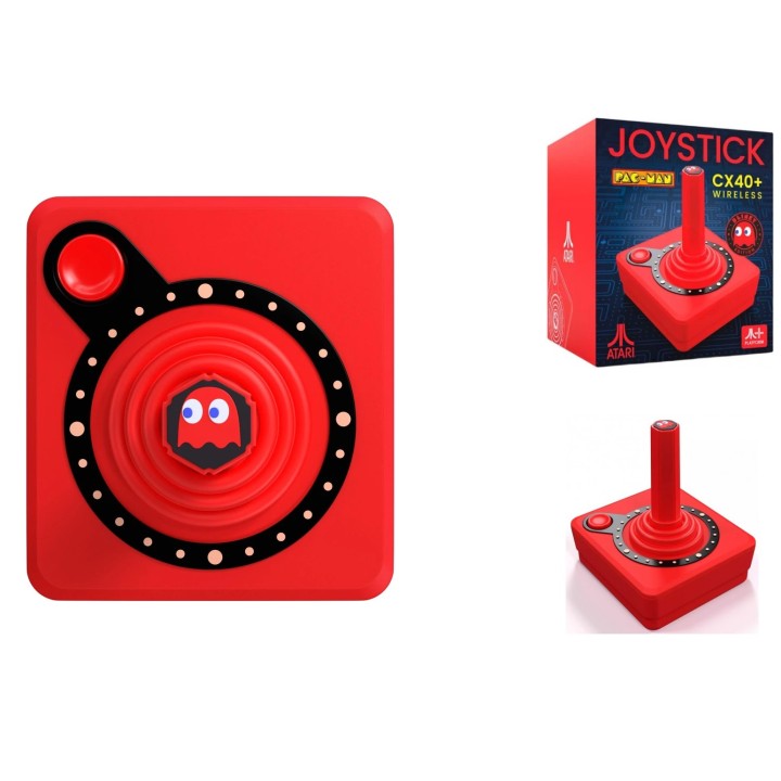 Joystick wireless rojo pac-man cx40 - RET Evercade